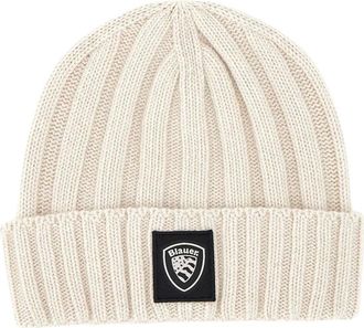 Blauer Cutter Fisherman Beanie - Heren - Accessoires - Beige - Maat: ONE Size Wol