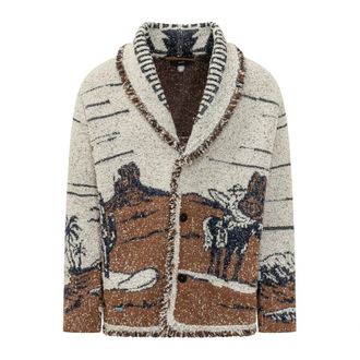 Alanui Heren, Truien, Bruin, Maat: M Wol