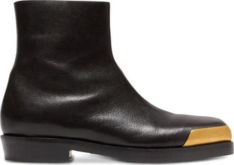 Balmain Laarzen met vierkante neus - Zwart