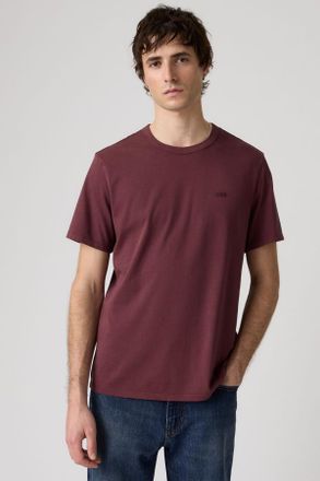 Levi's Original Tee - Uomo - 2XL - Rosso / Garment Dye Vineyard Wine