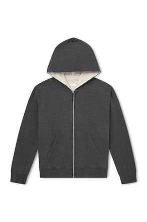 Visvim Jumbo Cotton-Jersey Zip-Up Hoodie