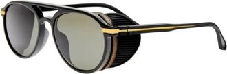 Linda Farrow Sutton Zonnebril - unisex - Zonnebrillen - Zwart - 53 MM - Accessoires