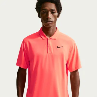 Nike Mens Court Dri-FIT Tennis Polo in Pink | DH0857-804