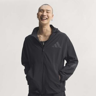 adidas Trainingsjacke ADIDAS SPORTSWEAR ADIDAS Z.N.E. WOVEN, Herren, Gr. XXL, schwarz, Obermaterial: 85% Polyamid, 15% Elasthan, Jacken Trainingsjacke