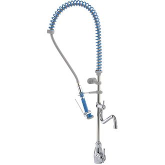 Presto Columna Mezcladora Monomando Con Grifo Intermedio 71553 - Presto