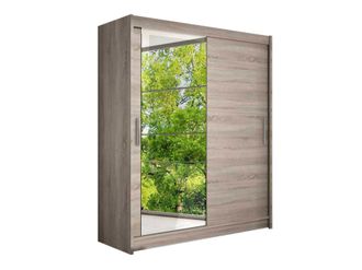 Mirjan24 Mobilier1 - Armario Closico 112, Trufa Roble, 200x150x58cm, Puertas De Armario: Correderas, N&uacute;mero De Estantes: 0