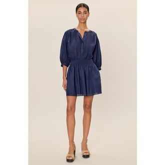 Rebecca Taylor Lilou Dress in Maritime Blue at Nordstrom, Size X-Small