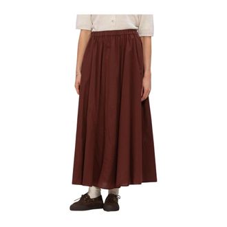 Knit-ted Rokken, Dames, Bruin, M, Katoen, Cato Rok