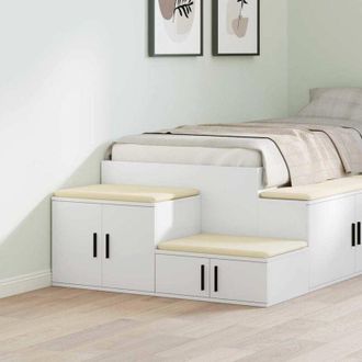 vidaXL Armadio Bianco 103 x 41 x 40 cm Legno multistrato - Vidaxl