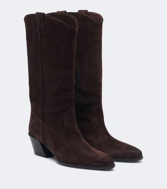 Staud Botas Monty de ante