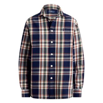 Ralph Lauren Camisa de cuadros de manga larga - Blouses & Shirts - Mujer - Multicolor - L