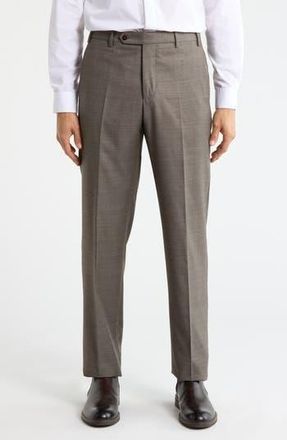 Zanella Devon Wool Straight Leg Pants in Tobacco at Nordstrom Rack, Size 33