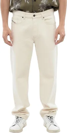 Diesel Light Beige Relaxed Jeans