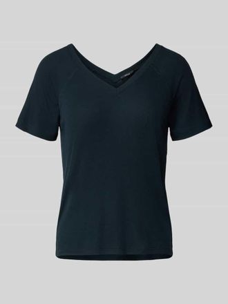 OPUS T-Shirt mit V-Ausschnitt Modell Savella in Dunkelblau, Gr&ouml;&szlig;e 40