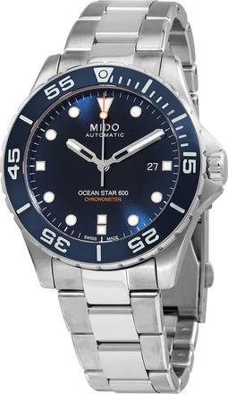 Mido Ocean Star Automatic Chronometer Blue Dial Mens Watch M0266081104101