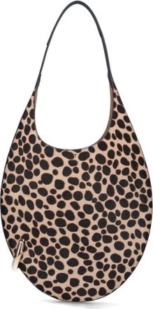 Tory Burch Animal Print Hobo Bag Pierced