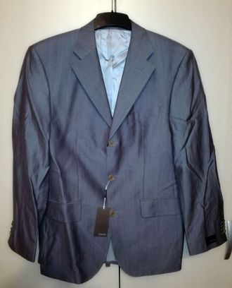 Louis F&eacute;raud Feraud Paris Wool & Silk Suit Jacket Blazer Size M