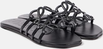 Loewe Sandali Petal Anagram in pelle