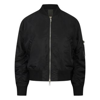 Giorgio Brato Jassen, Dames, Zwart, S, Nylon, Bomberjack