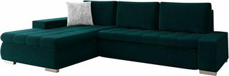 Mirjan24 Mobilier1 - Sof&aacute; Rinconero Comfivo 147, Venus Velvet 2911 + Miu 2059, Funci&oacute;n De Descanso, Almacenaje, 302x213x80cm, 0