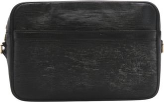 Louis Vuitton Black Noir Coated Canvas Shoulder Bag (Pre-Owned)