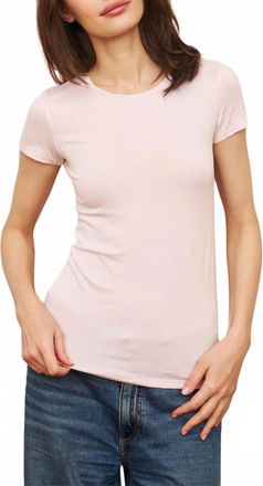 Majestic Filatures Soft Touch T Shirt In Pink