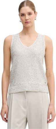 Joseph Ribkoff Donna, Top, Beige, XL, new