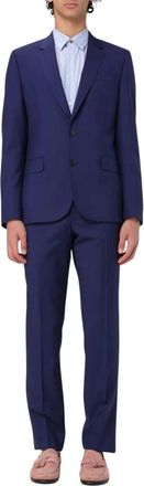 Paul Smith Kostuums, Heren, Blauw, 2Xl, Tweed, Klassiek Blauw Tweedelig Pak
