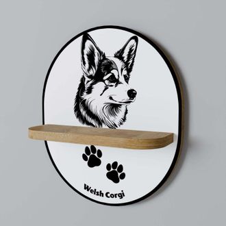 OEM Estante Ovalado Welsh Corgi Pembroke