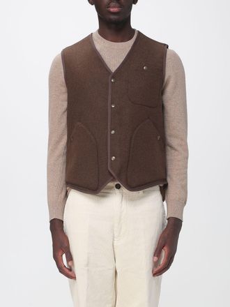 Sebago Suit Vest Men color Brown