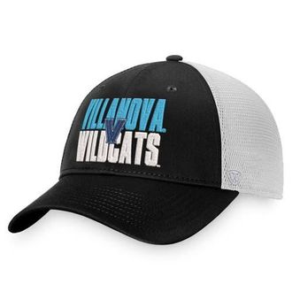Top of the World Mens Top of the World Black/White Villanova Wildcats Stockpile Trucker Snapback Hat at Nordstrom