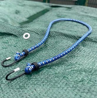 No Brand Cuerda El&aacute;stica, 12 Piezas, 60 Cm, 40 Cm, 100 Cm, 80 Cm, Con Cierre R&aacute;pido. Cuerdas El&aacute;sticas Con Ganchos. Correas De Sujeci&oacute;n Para Asegurar La Carga 