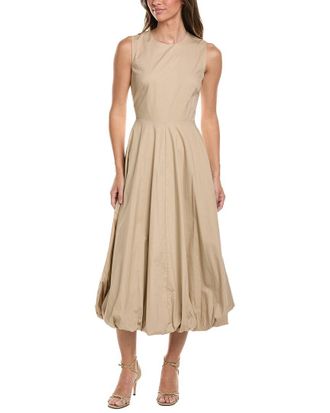 Kenneth Cole Bubble Hem Midi Dress