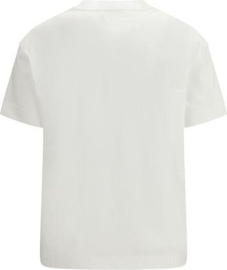 Brunello Cucinelli Womens White Cotton T-Shirt