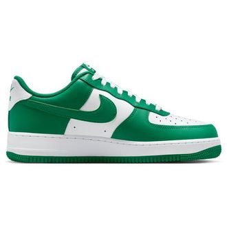 Nike Mens Air Force 1 Low 07 - Basketball Shoes White/Malachite/White Size 10.0