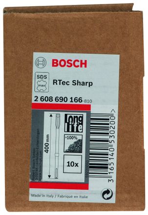 Bosch Cincel Plano Rtec Sharp Sds Max 400 Mm Bosch 2608690166