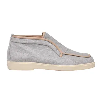 Santoni Dames, Schoenen, Grijs, Maat: 39 EU Poliester
