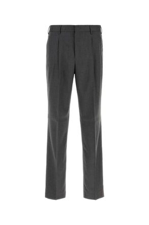 Pantaloni Torino Dark Grey Pleated Pants