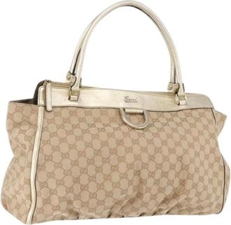 Gucci Pre-owned Borsa a Mano in Tela GG - - Pre-owned - Donna - Beige - ONE SIZE