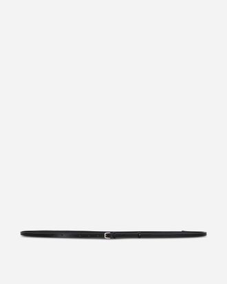 Dries Van Noten Calf Leather Belt Black