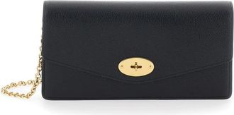 Mulberry Darley Clutch - Dames - Schoudertassen - Zwart - ONE Size - Leer - Tassen