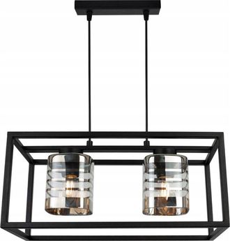 OEM L&aacute;mpara Colgante Elegante Pantalla De Cristal