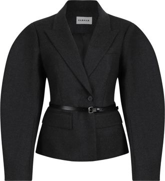P.A.R.O.S.H. Mujer, Chaquetas, Gris, Talla: S