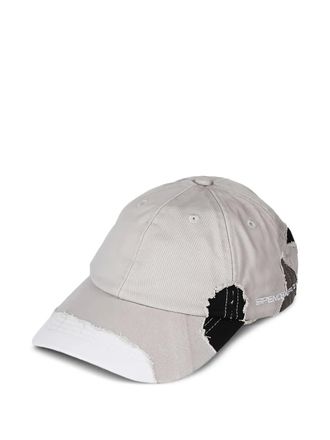 Spencer Badu embroidered camouflage cap - Beige