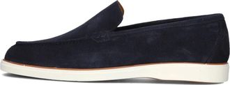 Stefano Lauran Heren Loafers in Donkerblauw - Heren - Loafers - Blauw - 45 EU - Schoenen