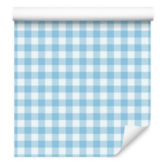 OEM Carta Da Parati Con Motivo Color Celadon, Azzurro E Bianco Per Soggiorno E Camera Da Letto, 50x1000 Cm