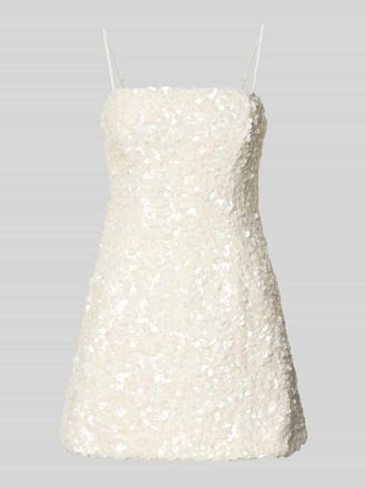 Forever New Cocktailkleid mit Paillettenbesatz Modell Kirby in Beige, Gr&ouml;&szlig;e 32