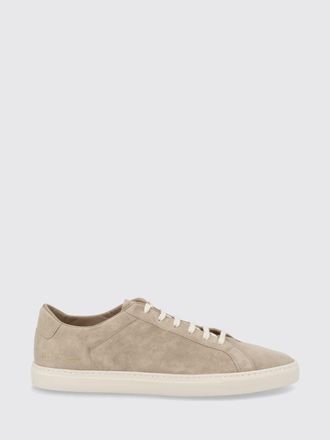 Common Projects Achilles Taupe Suede Low-Top Sneakers