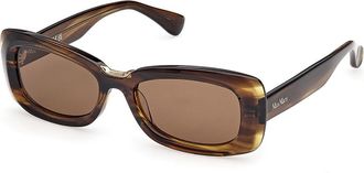 Max Mara MM0197 61N Womens Sunglasses Size 53