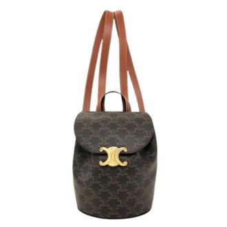 Celine Pre-owned Zaino Vintage - - Pre-owned - Donna - Marrone - ONE SIZE